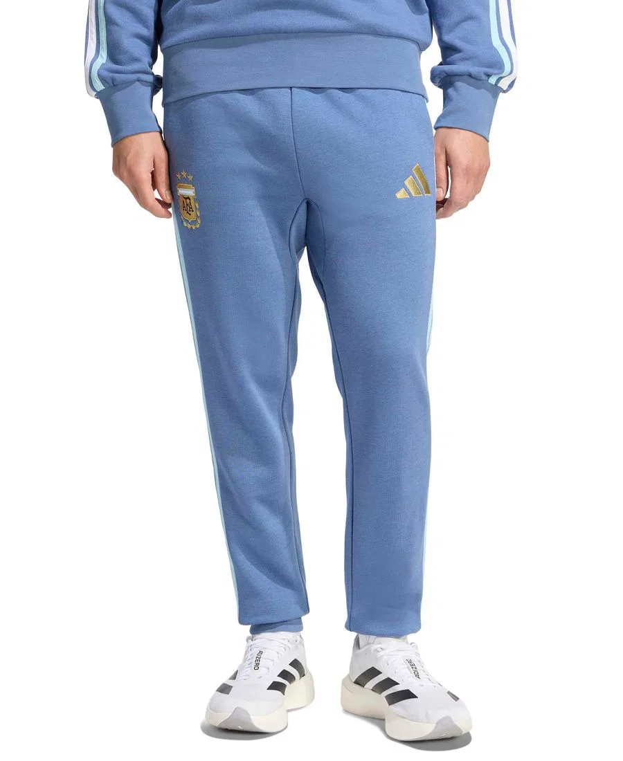 Мужские флисовые брюки Argentina DNA Adidas, синий