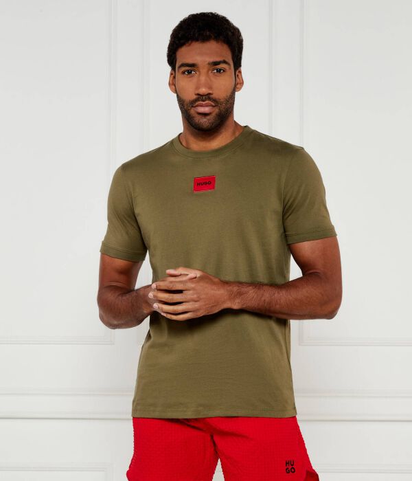 

Футболки Regular fit Hugo, хаки