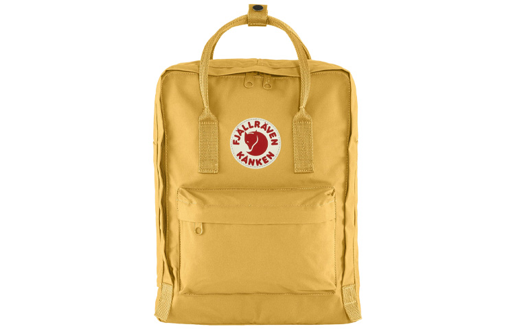 

Fjallraven Желтый рюкзак из полиэстера унисекс без каркаса, Yellow