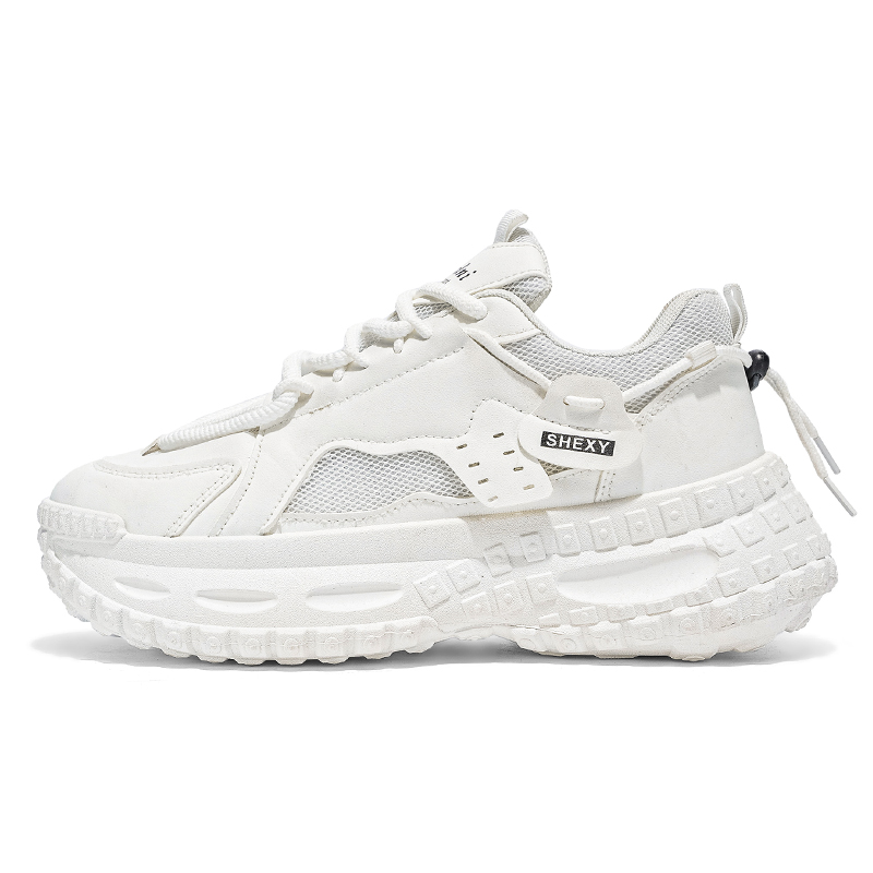 

Износостойкие массивные низкие кроссовки мужские ZULISHI, белый