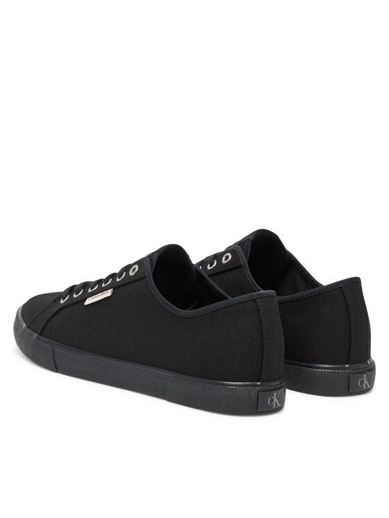 Тканевые кроссовки Ess Vulc Low Mg Cv YM0YM01301 Calvin Klein Jeans, черный — фото 3