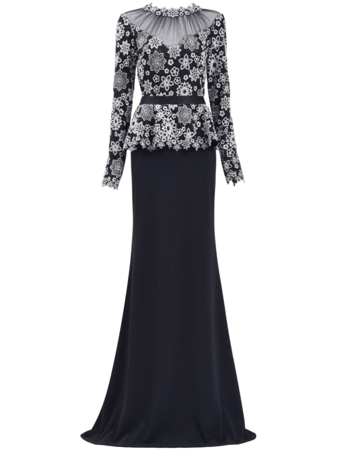 

Tadashi Shoji кружевное платье, черный