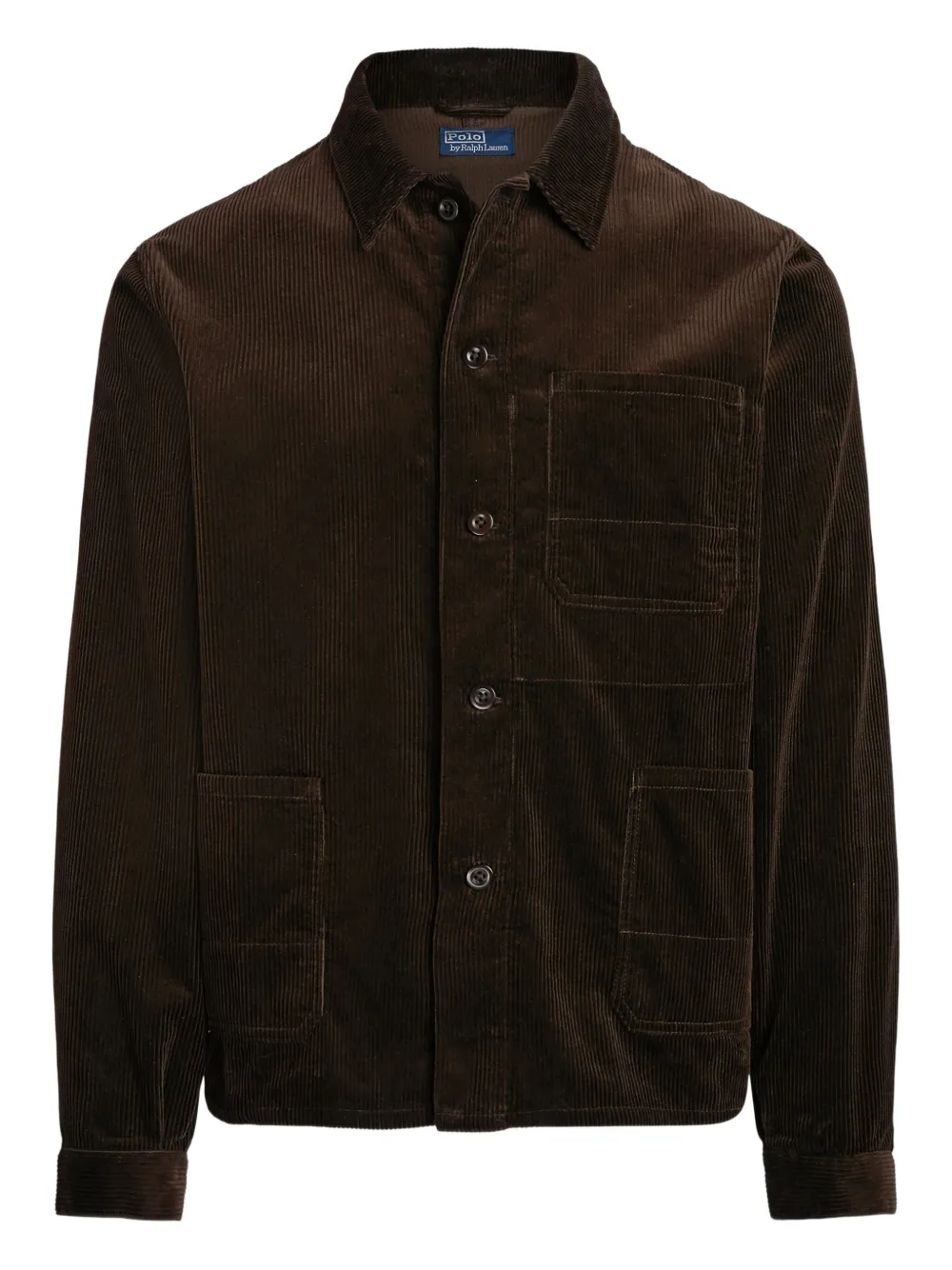 

Вельветовая куртка на пуговицах POLO RALPH LAUREN, коричневый