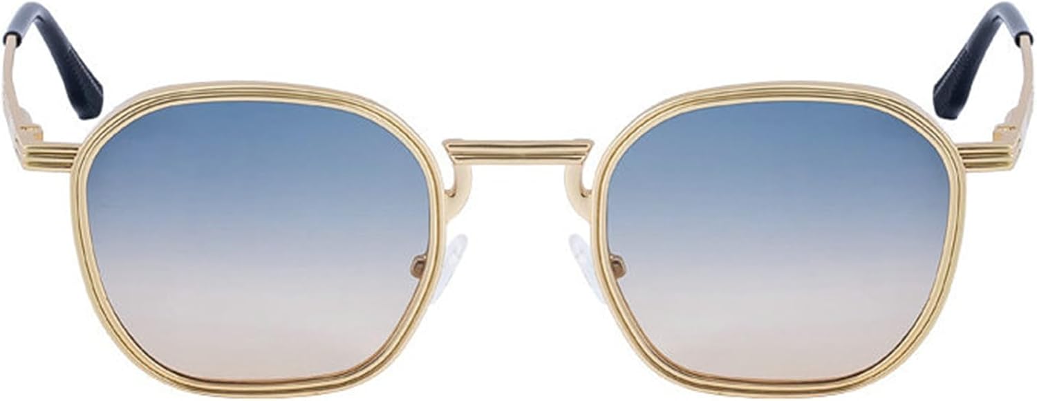 

Хелена Модные винтажные квадратные солнцезащитные очки для женщин и мужчин в стиле ретро 90-х, металлические оправы, многоугольные, женские и мужские, популярные панк-очки helena, C5