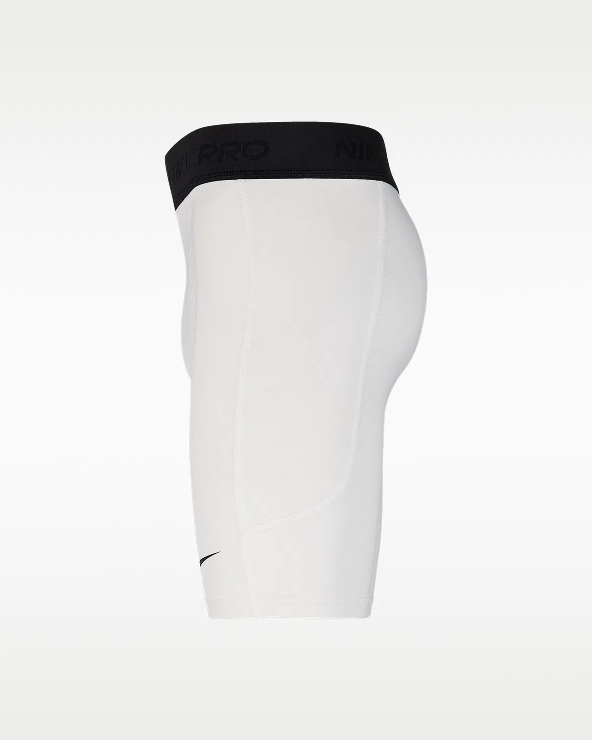 Детские шорты Nike Pro Dri-FIT для мальчиков, White/White/Black — фото 3