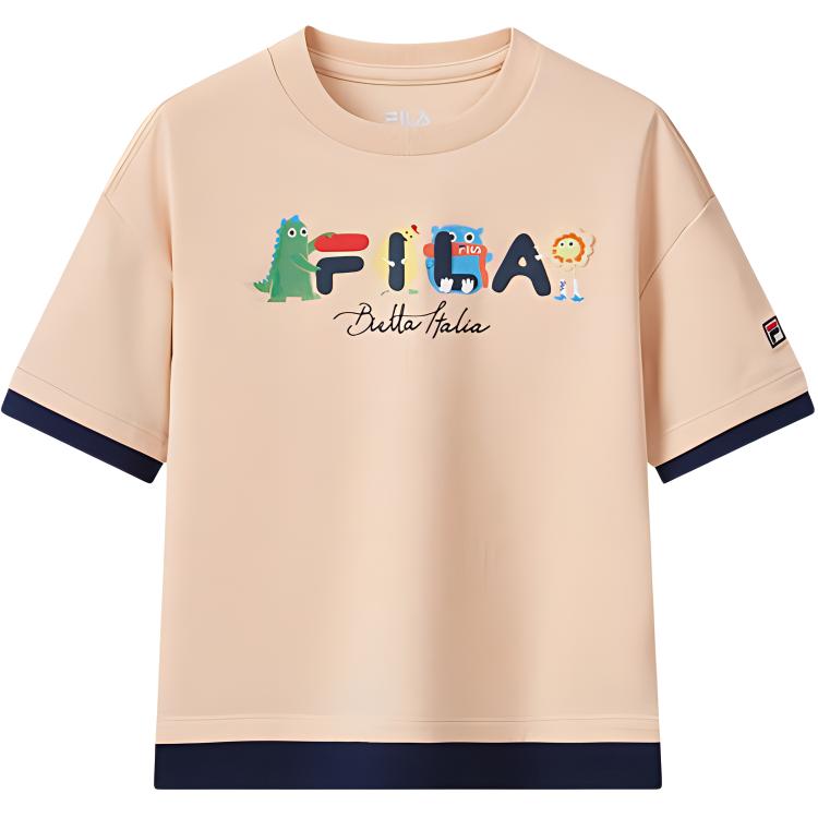 

FILA KIDS Футболка Light Khaki для детей 3-7 лет