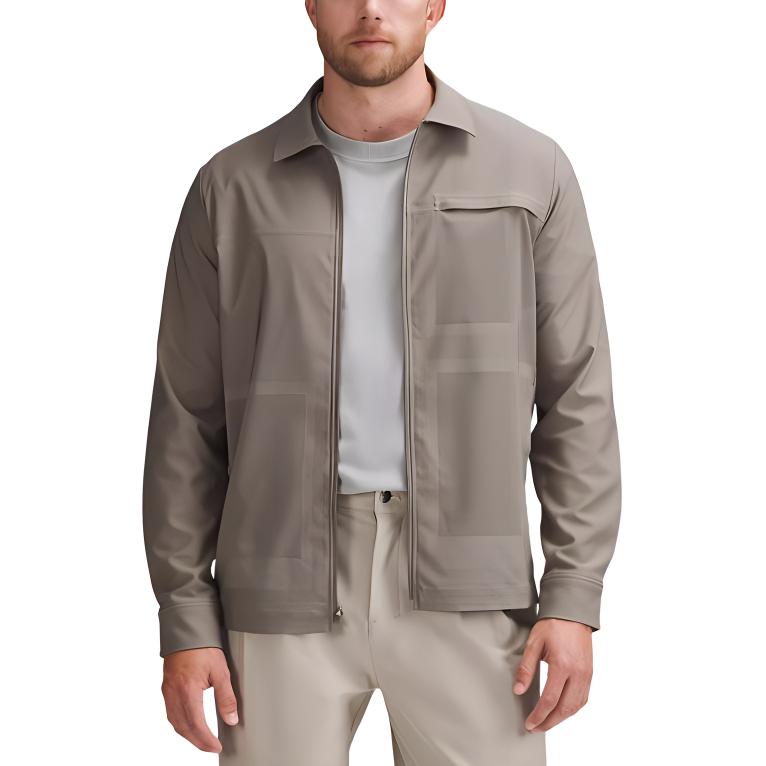 

Lululemon Технический трикотажный жакет, Khaki Brown/BBEG