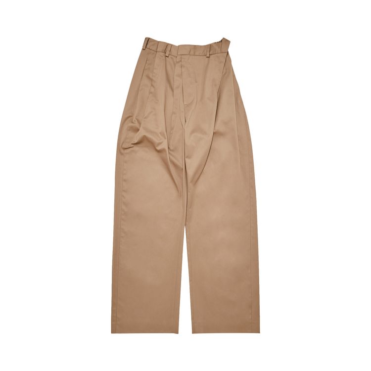 

Брюки MM6 Maison Margiela Twill Pant 'Sand', загар