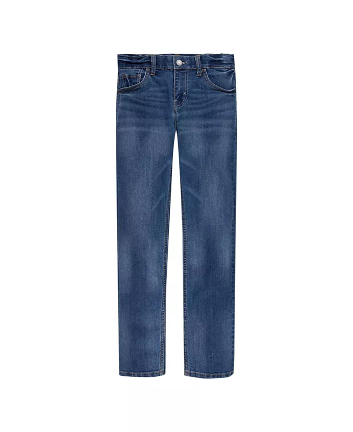 

Большие мальчики 502 Taper Fit Stretch Performance Джинсы Levi's, синий