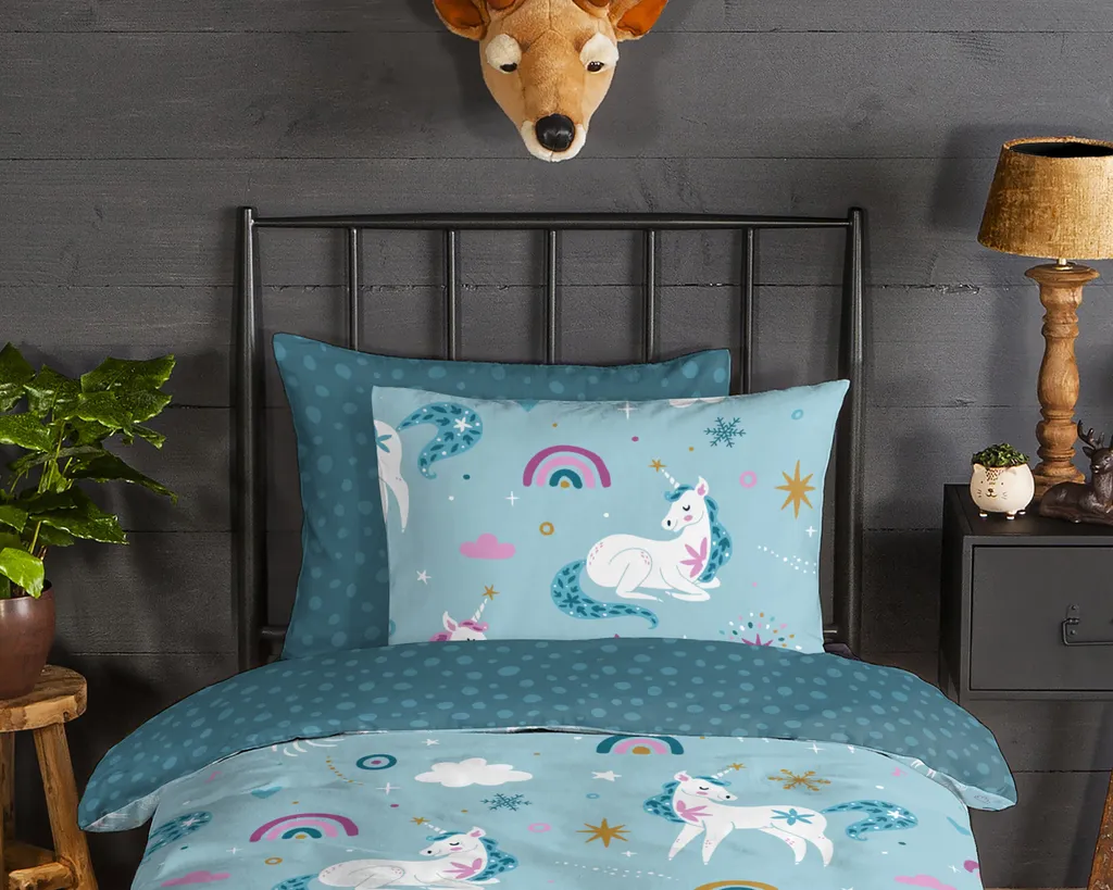 

Постельное белье Muller Textil, синий