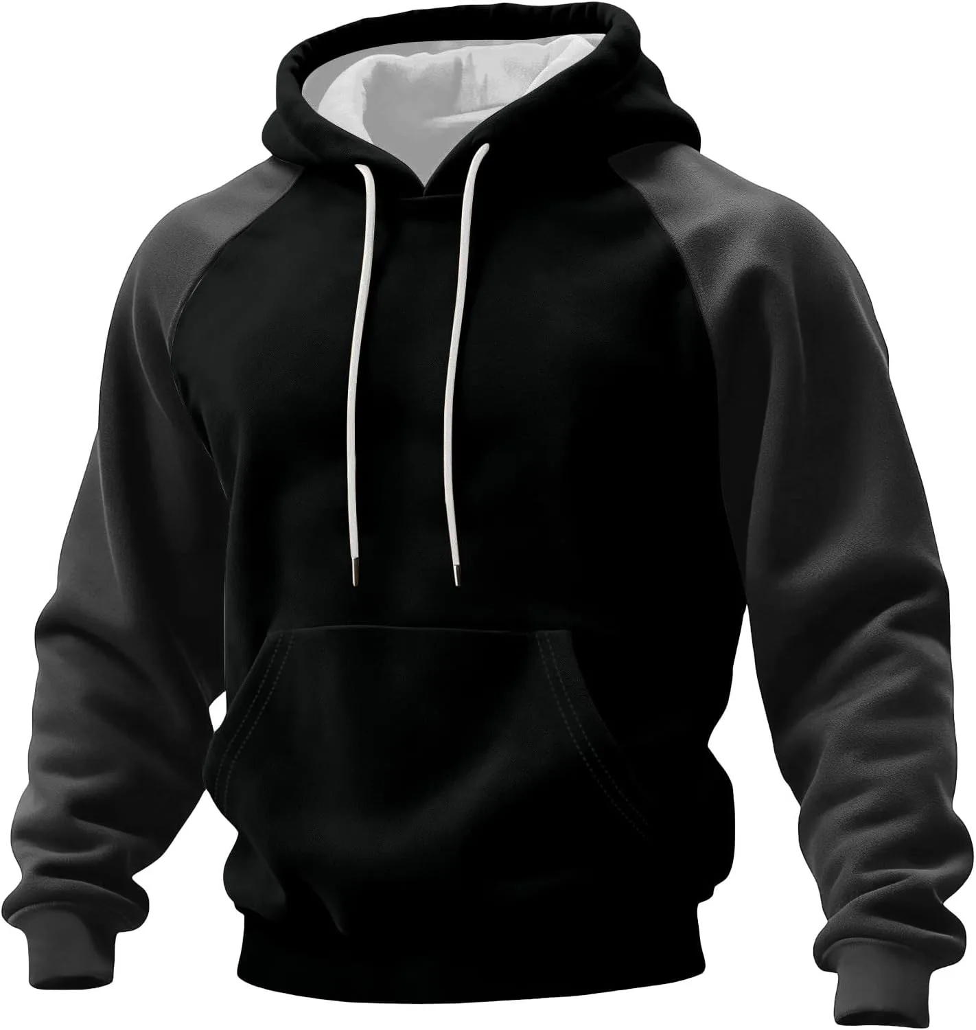 

Мужская худи с цветными блоками и флисовой подкладкой Cambkatl