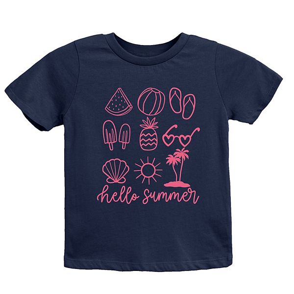 

Футболка с коротким рукавом Hello summer chart youth The Juniper Shop
