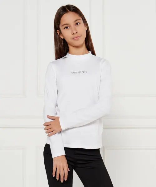 

Полуводолазка Regular fit Patrizia Pepe, белый