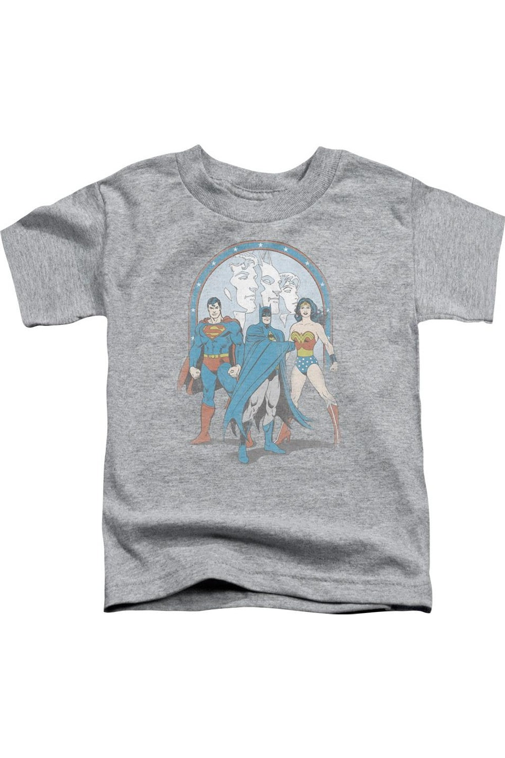 

Футболка DC Comics Trinity с коротким рукавом для малышей Gildan, Athletic Heather