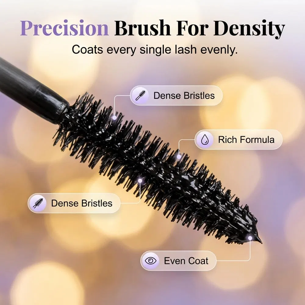 Водостойкая тушь для ресниц Extra Volume Tubing Mascara Comedyking, 2 Pieces. — фото 3