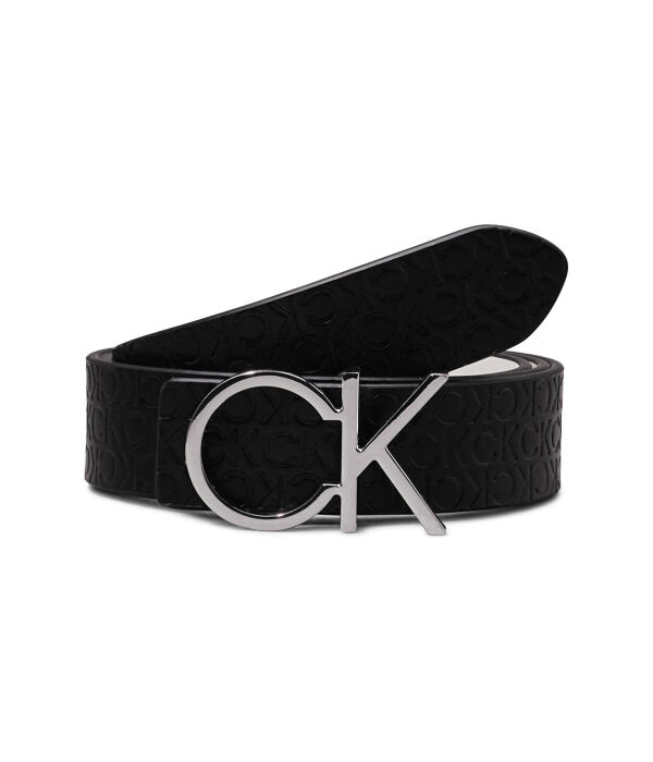 

Кожаный двусторонний ремень Calvin Klein, черный