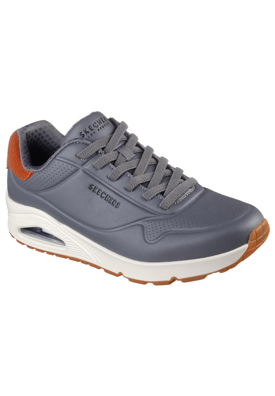 

Мужские уличные кроссовки Skechers UNO Tailored Air 183007, серые