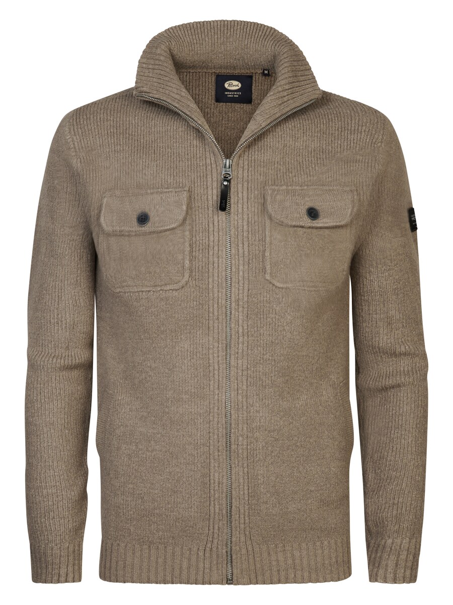 

Вязаный кардиган Petrol Industries Knit Cardigan Sitka, коричневый