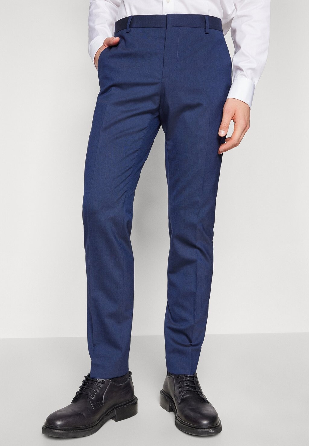 Брюки Regular Pant Calvin Klein, чернильно-синие — фото 3