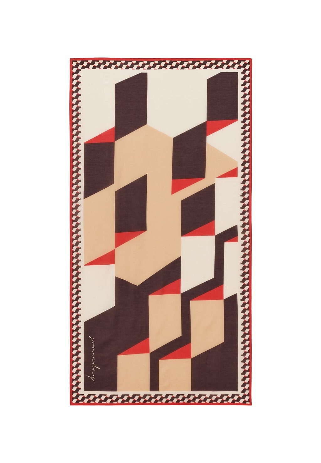 

Шарф BENIMI someday., фиолетовый