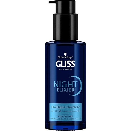 

Gliss Night Elixir Aqua Revive Сыворотка для волос 100мл Gliss Kur