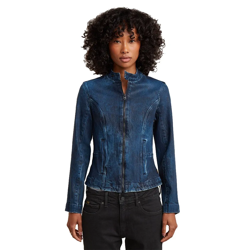 

Облегающая куртка-рубашка G-Star Moto, синий