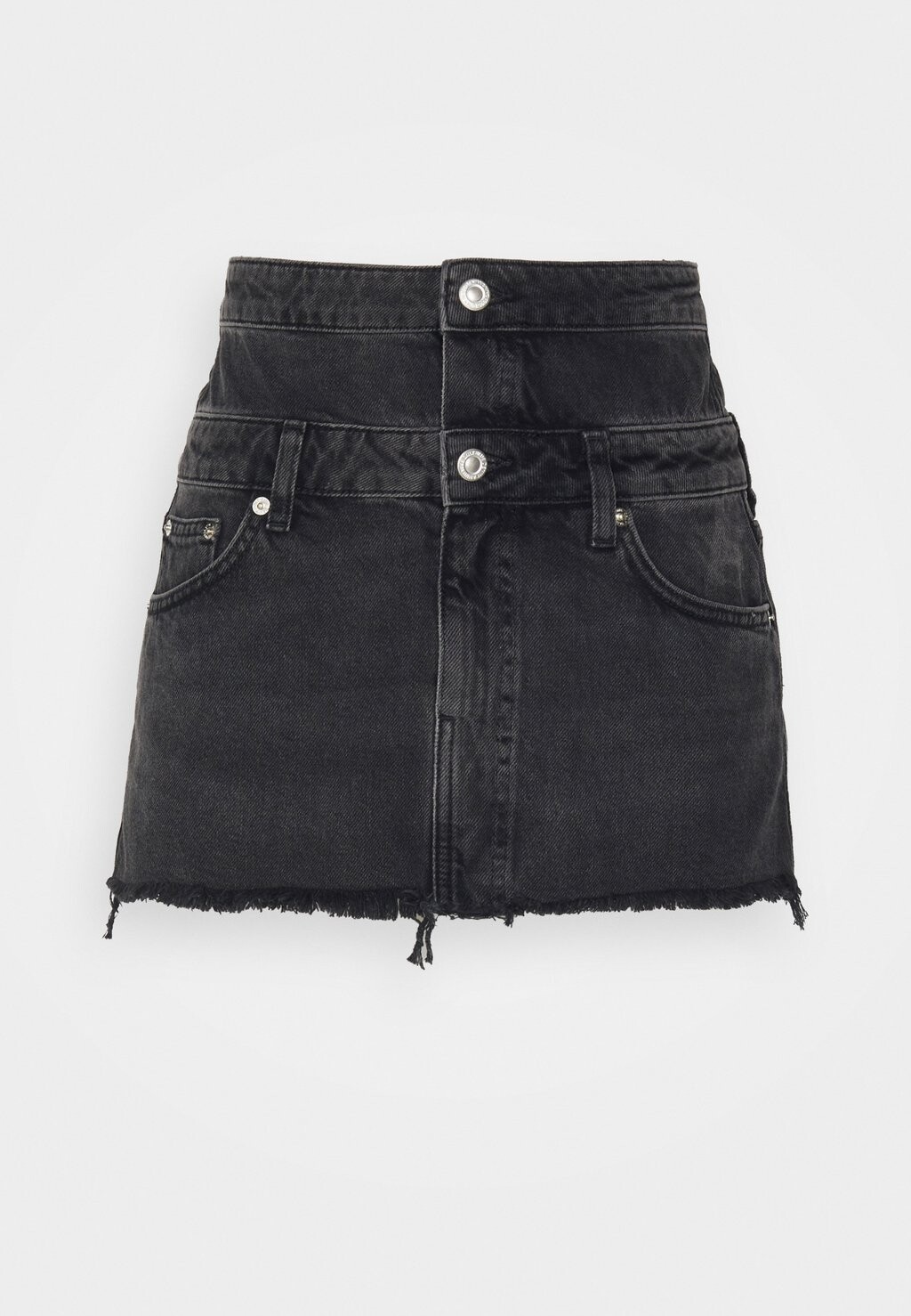 

Юбка из денима ONLMILLION SKIRT ONLY, серый деним