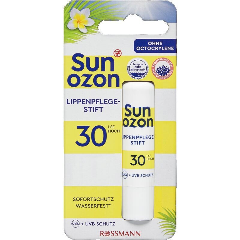 

Бальзам для губ SPF 30 sunozon, 4,8 g