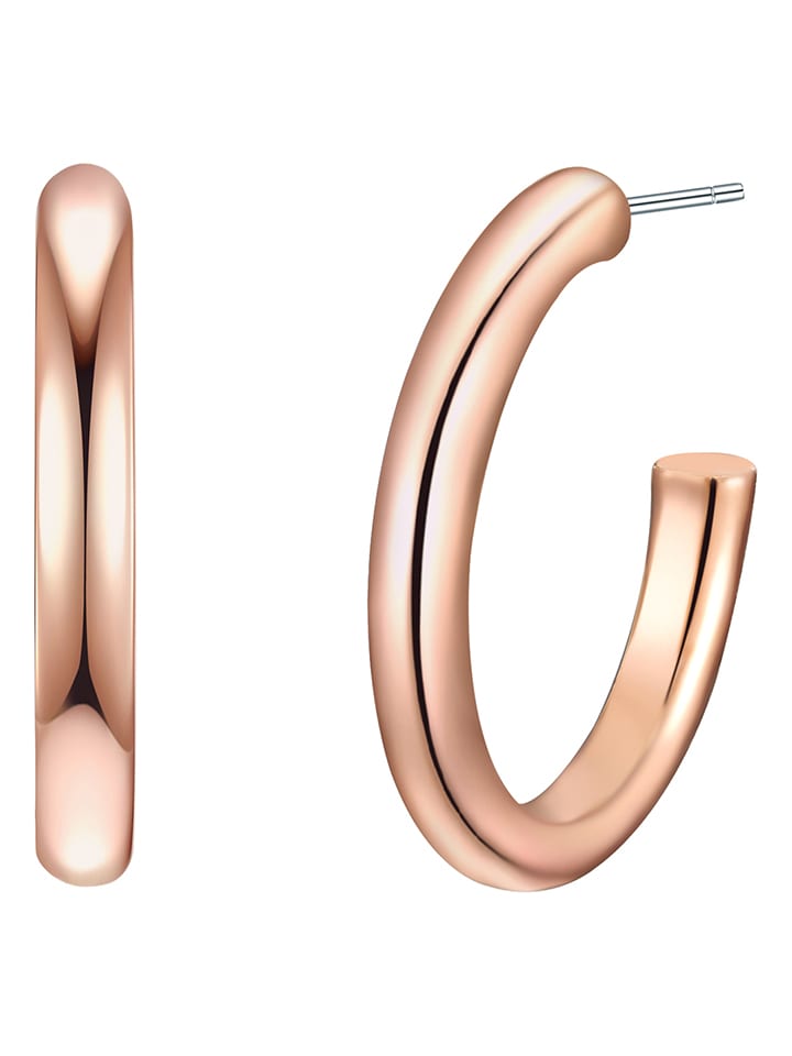 

Yokoamii Серьги-полукольца из розового золота