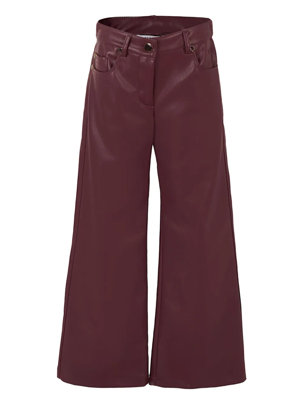 

Брюки широкого кроя Msgm Kids, красный