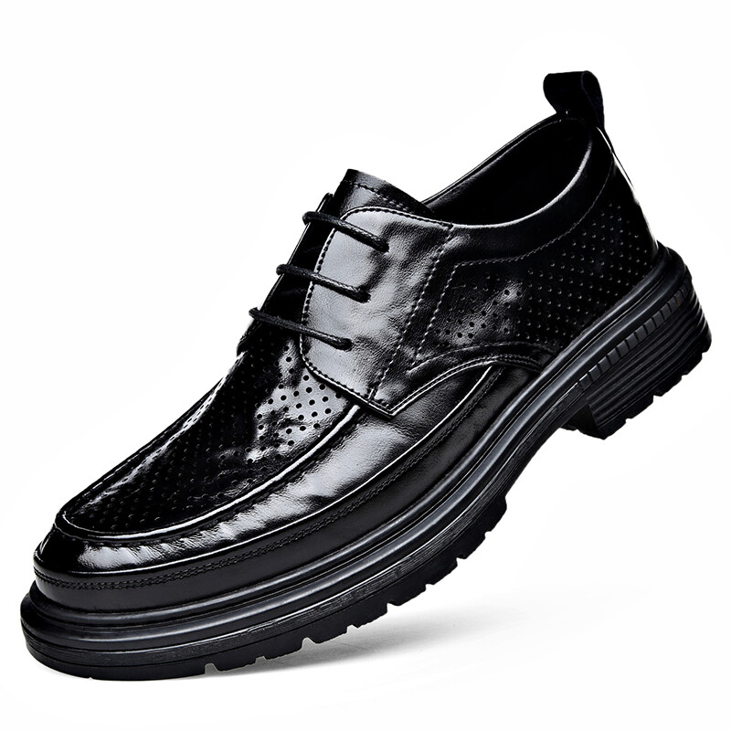 Туфли мужские Men"s Casual Men Low-Top Xiaotoulang, коричневый — фото 3