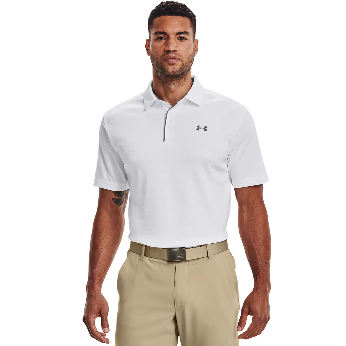 

Мужское технологичное поло Under Armour, белый