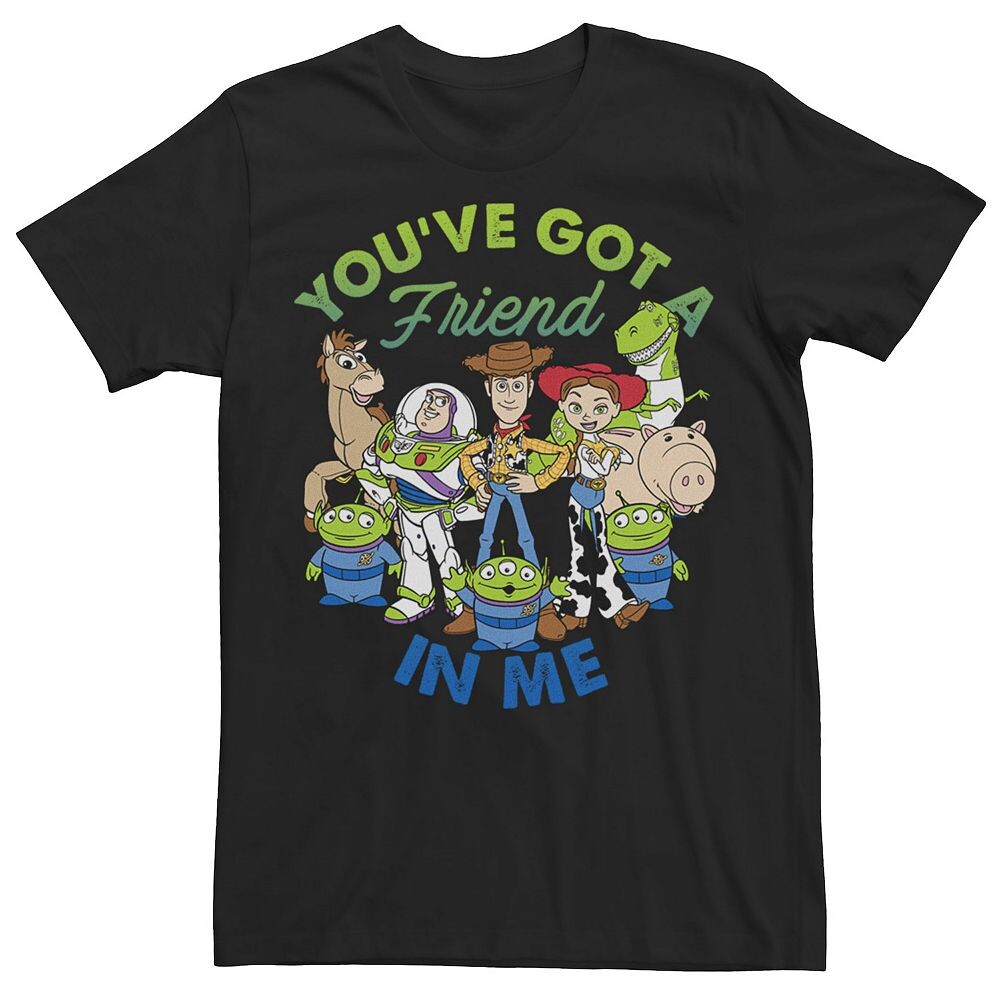 

Мужская футболка с героями мультфильмов Disney/Pixar's Toy Story Group Disney / Pixar, черный