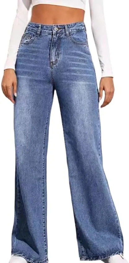 

Женские джинсы Melliflo прямого кроя с высокой посадкой