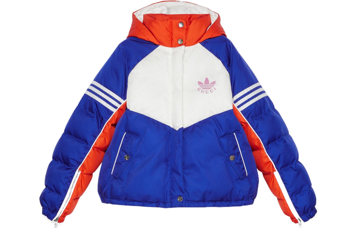 

Куртка женская Gucci x Adidas, синий / белый / красный