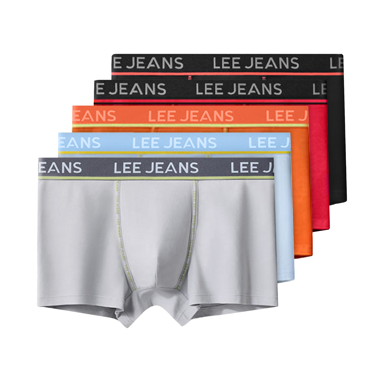 

Трусы Hui Guang II Generation мужские 5 штук Lee, светло-голубой