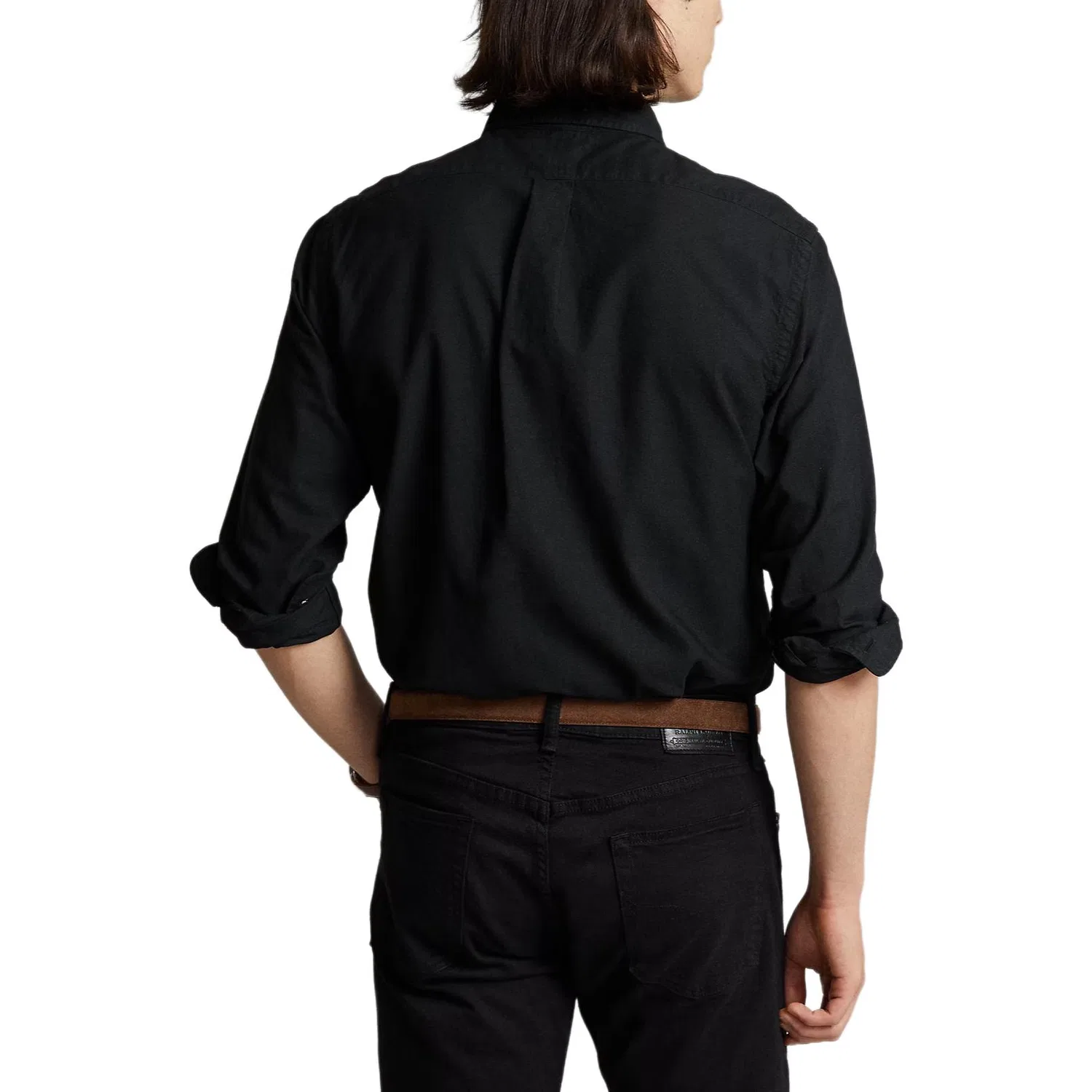 Рубашка Classic Version Men's Black Polo Ralph Lauren — фото 4