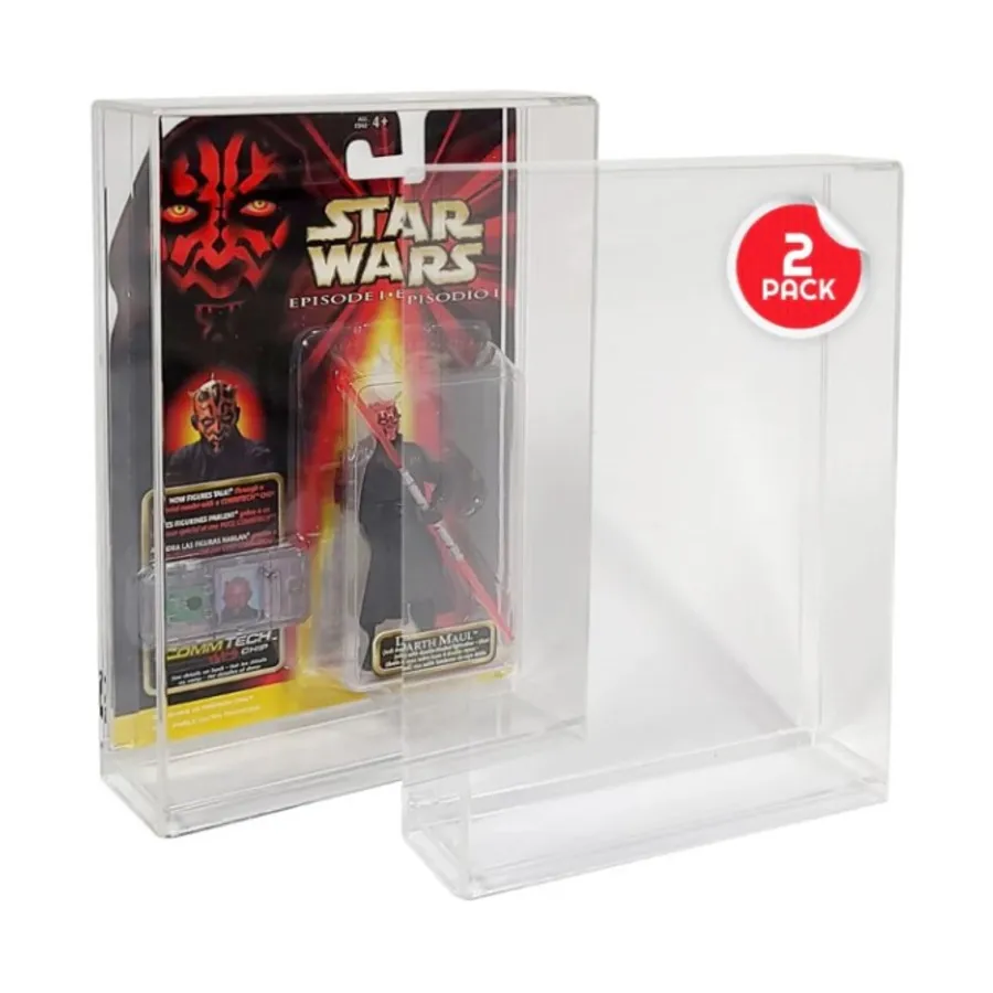 

Акриловый футляр «Звездные войны» 3,75 дюйма, Display Case for Action Figures (Evoretro)