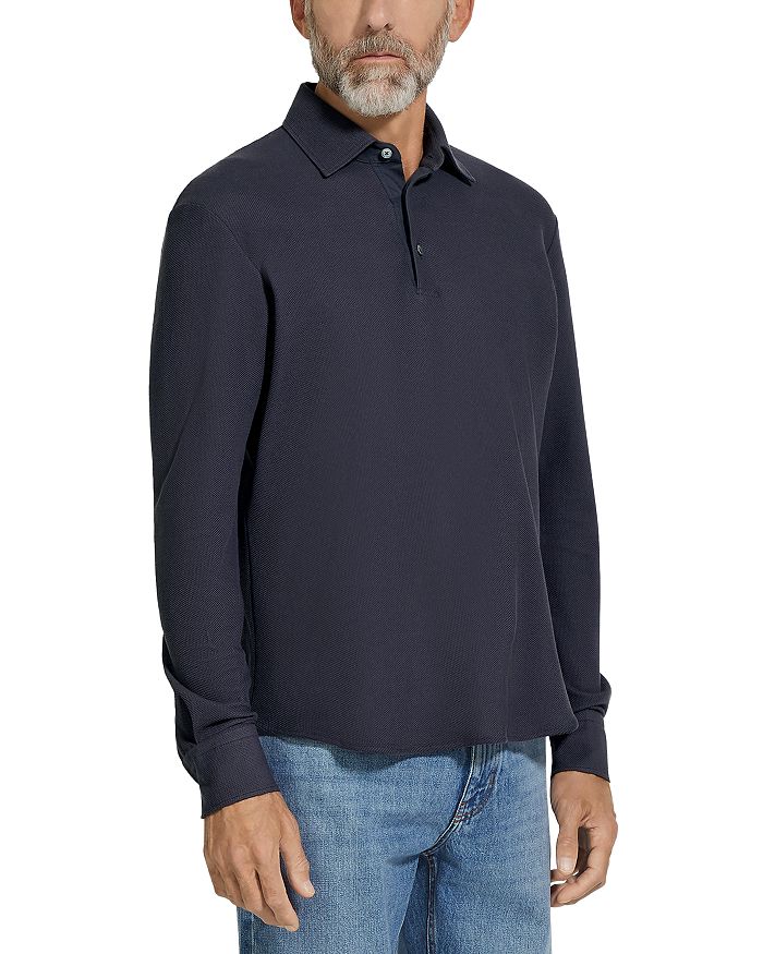 

Длинный рукав Поло ZEGNA, синий