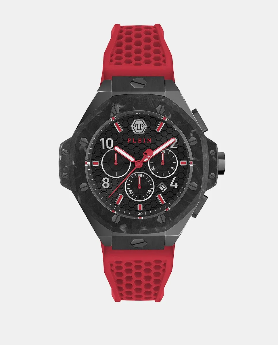 

Мужские часы PWPRA0724 красные силиконовые Philipp Plein, красный
