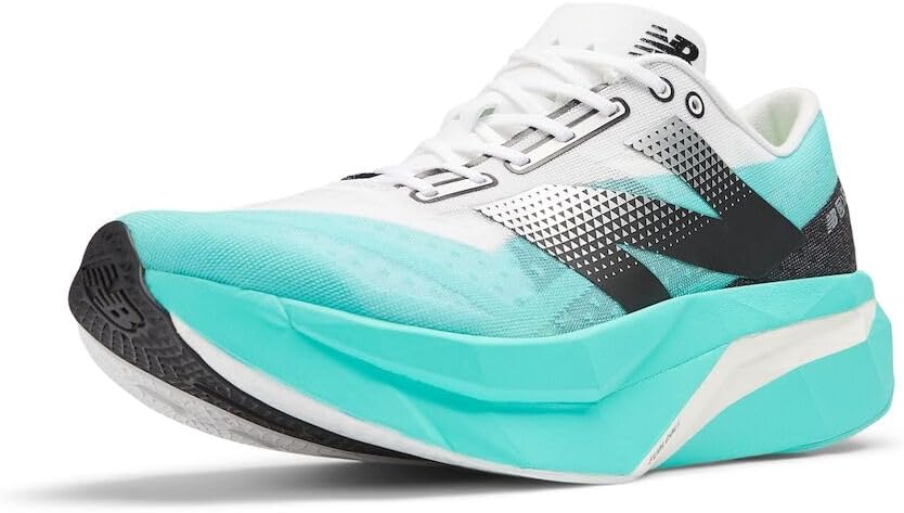 

Кроссовки для бега New Balance FuelCell Supercomp Elite V4 для мужчин, Cyber Jade/White/Black