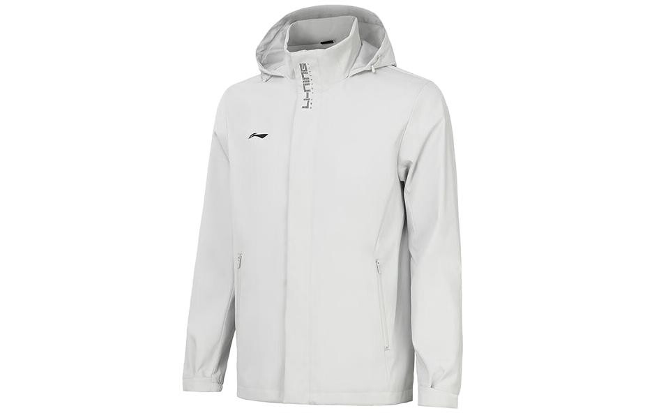 

Li Ning ПОДКЛАДКА Мужской тренч, Светло-серый