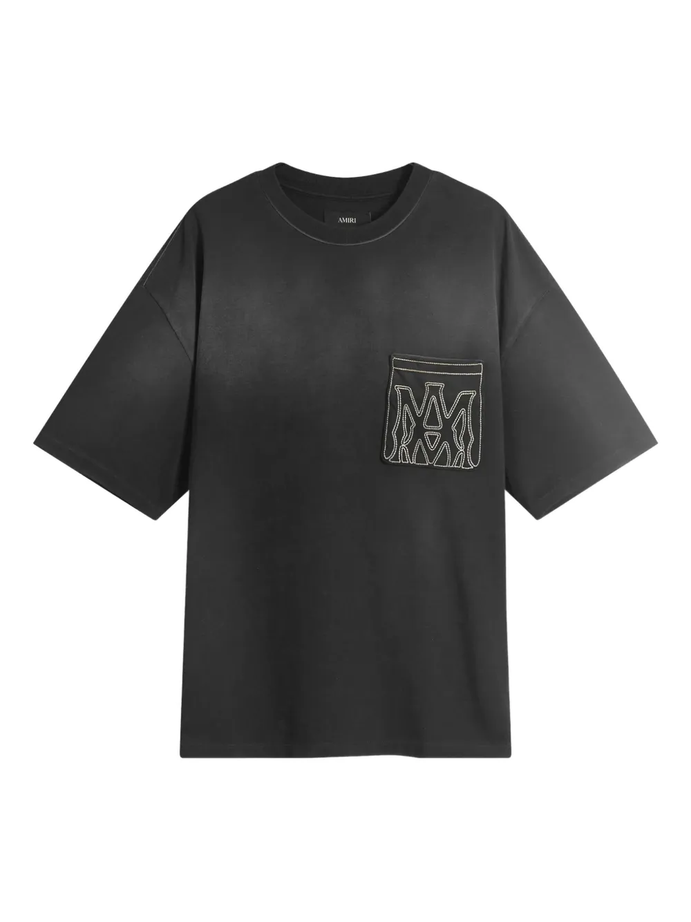 

Футболка MA Outline с карманом AMIRI, черный
