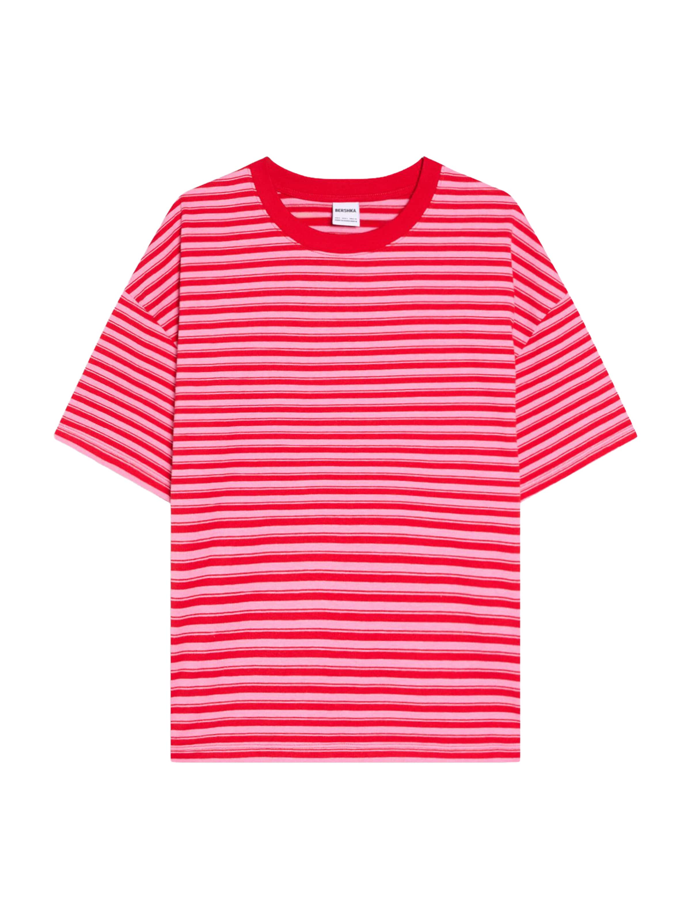 

Bershka Футболка в розовом цвете