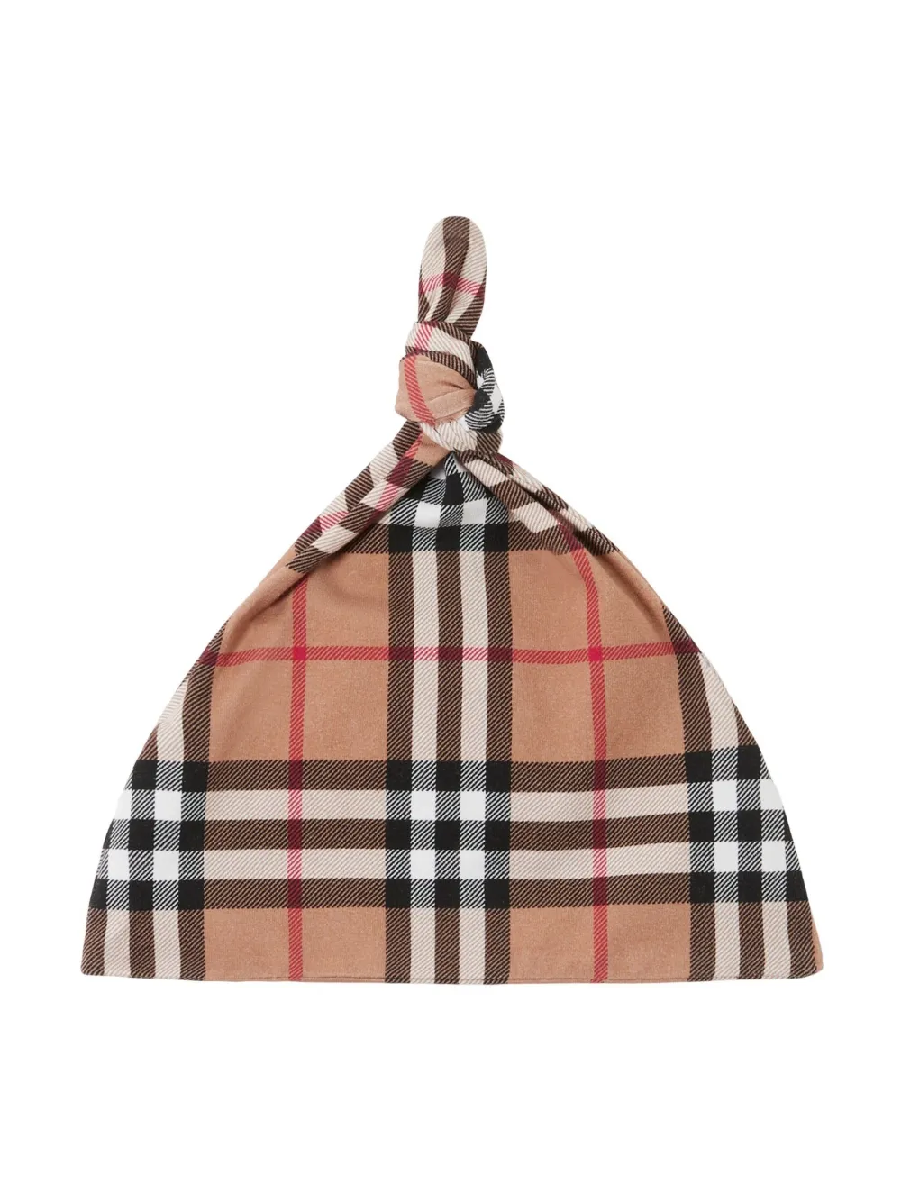 Комплект из комбинезона и шапки в клетку BURBERRY KIDS, нейтральный — фото 4