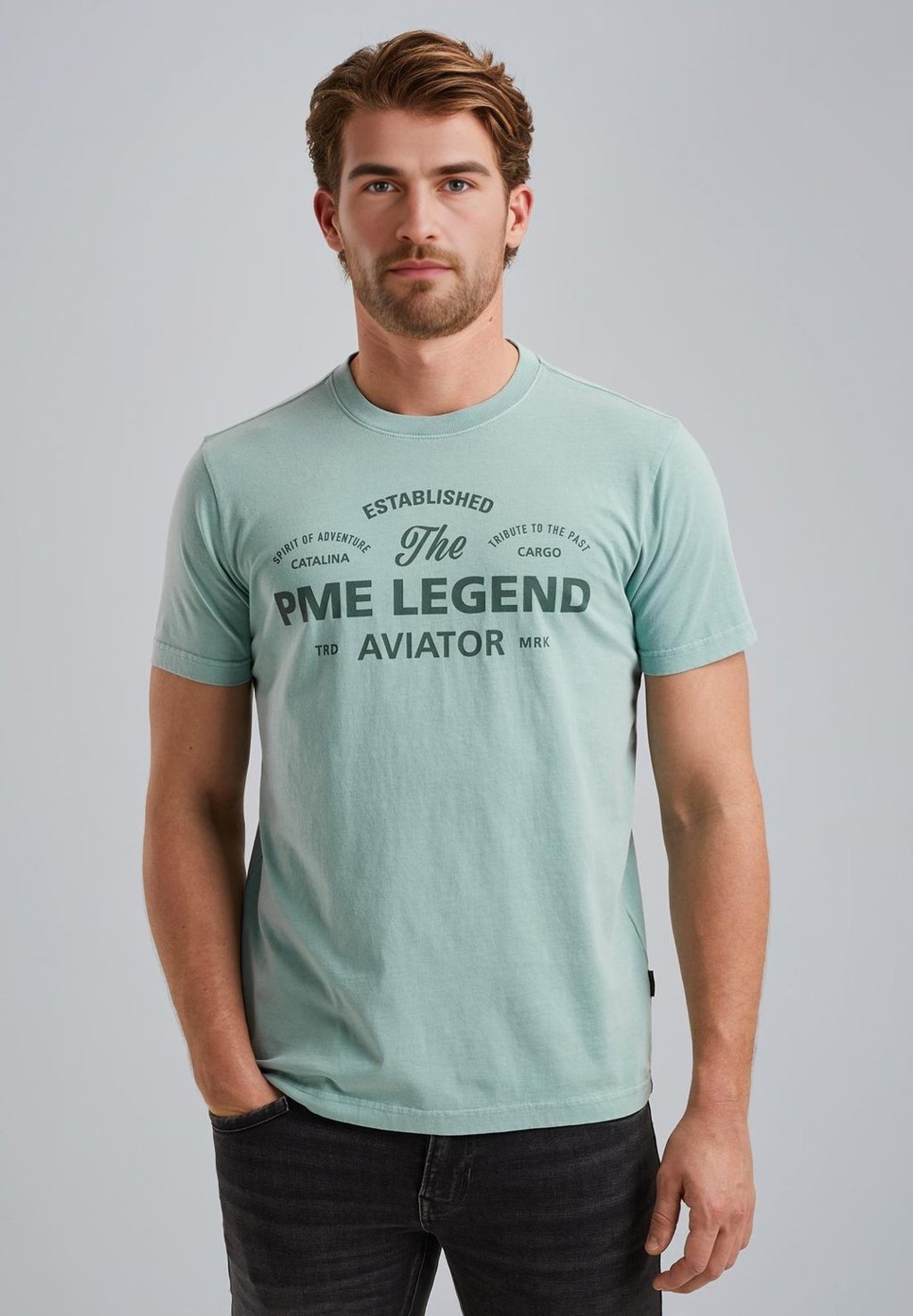 

Футболка с принтом MIT ARTWORK PME Legend, бирюзовый