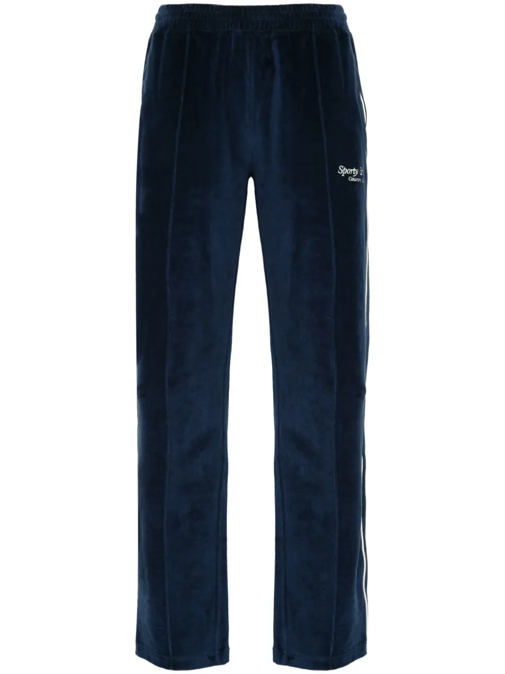 

Велюровые спортивные брюки Sporty & Rich, синий