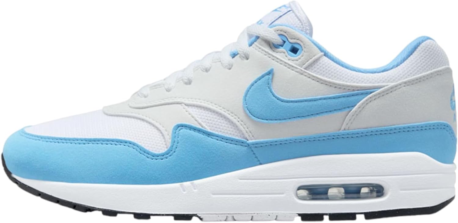 

Кроссовки Nike Air Force 1 для мальчиков, White University Blue Photon Dust Black