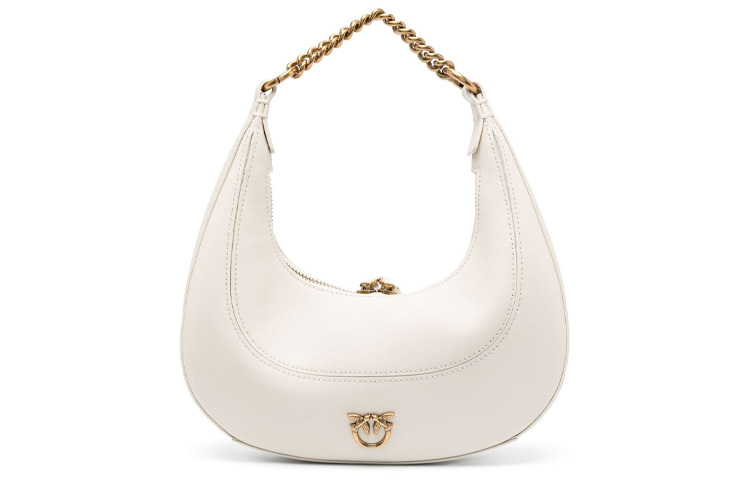 

Сумка через плечо женская белая из телячьей кожи PINKO