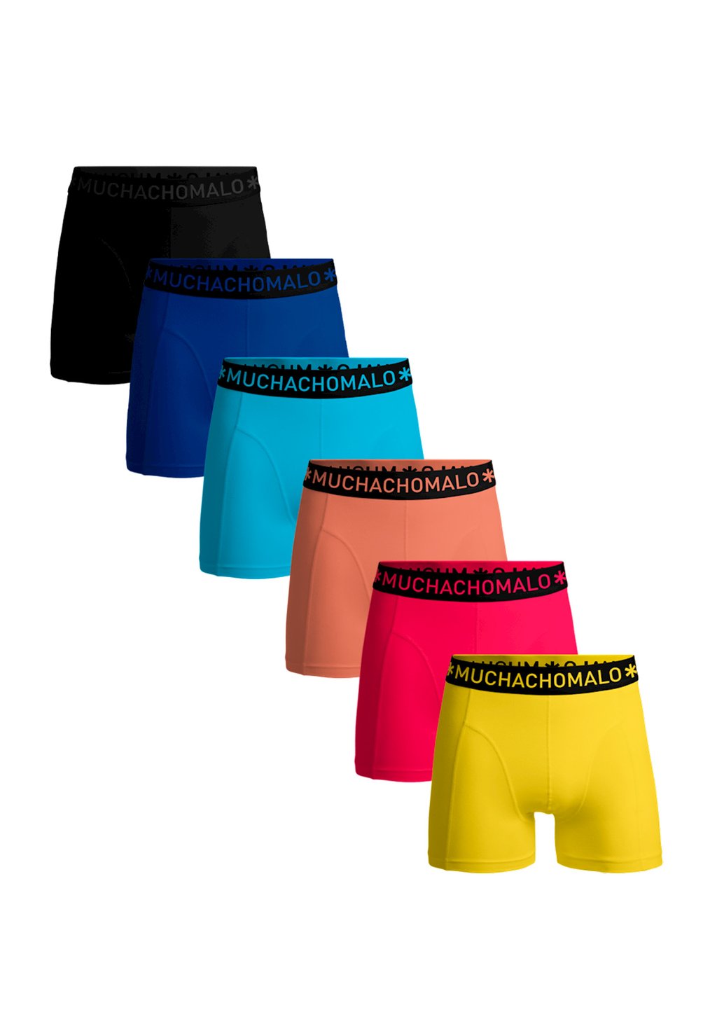 

Трусы 6-PACK SHORT MUCHACHOMALO, мультиколор